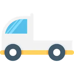 White Truck - simple - PNG Images