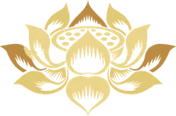 Lotus Pattern - gold - abstract - Free PNG