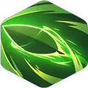 Green Gem - magic - PNG