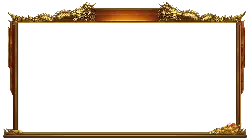 Dragon Frame - frame - gold - Lossless PNG