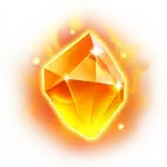 Flaming Gem - fire - PNG