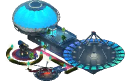 Futuristic Architecture Complex - future - Transparent Layer PNG