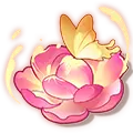 Pink Lotus with Butterfly - nature - High Resolution PNG