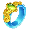 Ring - blue - Transparent Layer PNG