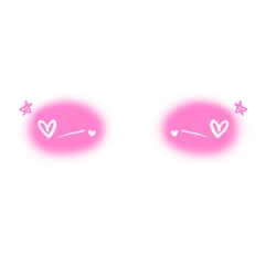 Pink Glowing Eyes - PNG Images