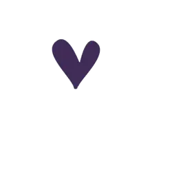 Purple Heart - simple - Lossless PNG