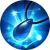 Mystic Blue Sapphire Necklace - magic - Lossless PNG