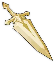 Golden Sword - High Quality PNG