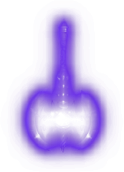 Purple Glow Object - purple - No Background PNG