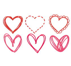 Heart Patterns - Lossless PNG