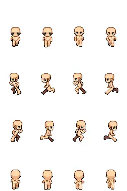 Pixel People - figure - High Resolution PNG