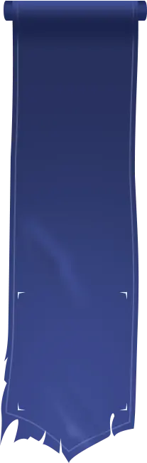 Blue Scroll - game prop - Free Download PNG