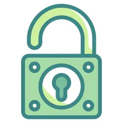 Unlock Icon - encryption - No Watermark PNG