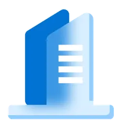 Blue Building Icon - Designer Recommended PNG