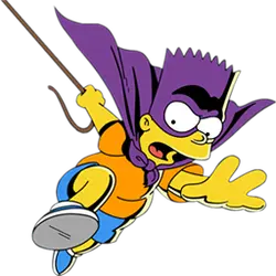 Purple Cape Cartoon Character - superhero - Free Download PNG