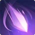 Purple Crystal - energy - PNG