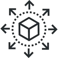 Cube Arrow Logo - logo - Lossless PNG