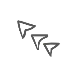Three Arrows - graphic design - PNG Images