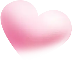 Pink Heart - simple - No Watermark PNG