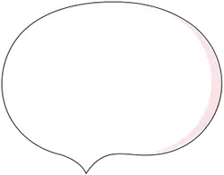 Speech Bubble - text - Designer's Pick PNG