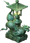 Dragon Pagoda Lamp - lamp - Lossless PNG