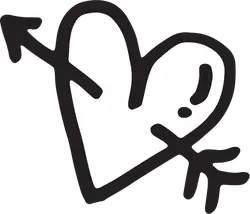 Heart with Arrow - Free PNG