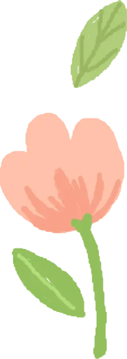 Pink Flower - painting - Designer Recommended PNG