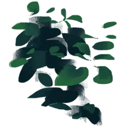 Green Leaves - art - green leaves - High Resolution PNG