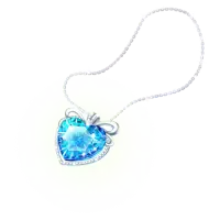 Heart-shaped Necklace - No Background PNG