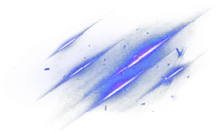Blue Light Beams - Recommended PNG