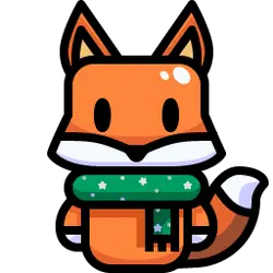 Fox - winter - No Background PNG