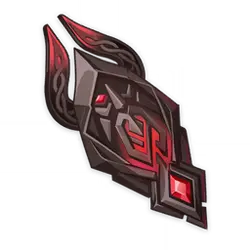 Shadow Emblem - gemstone - Transparent Background PNG