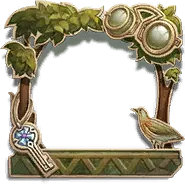Bird's Nest Frame - nature - PNG