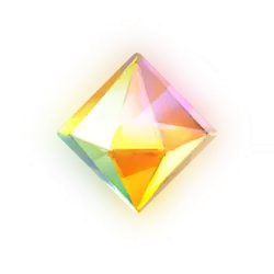 Colored Crystal Diamond - shining - PNG