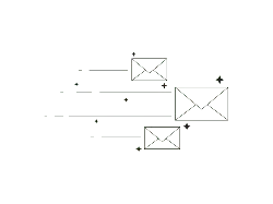 Envelope - line - Free PNG