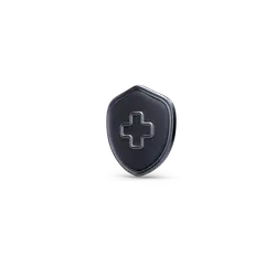 Shield Plus Sign - logo - No Watermark PNG