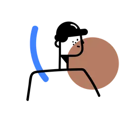 Person with Helmet - simple - Lossless PNG