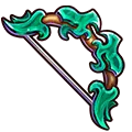 Dragon Bow and Arrow - ornament - Free PNG