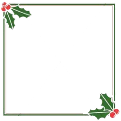Holly Frame - frame - Free Download PNG