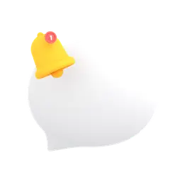 Yellow Bell - notification - PNG Images