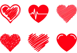 Heart Patterns - Fast Download PNG