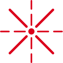 Star Pattern - symmetrical - red - Free Download PNG