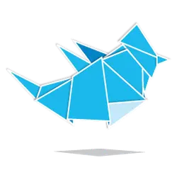 Paper Whale - origami - PNG Images