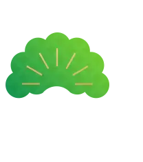 Fan Leaf - nature - Transparent Background PNG