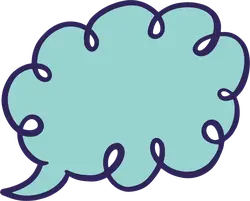 Speech Bubble - bubble - Transparent Background PNG