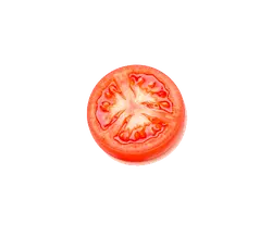 Tomato Slice - healthy - Transparent Background PNG