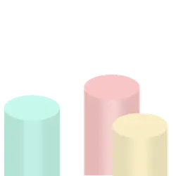 Colorful Cylinders - graphic - Free PNG