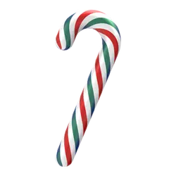 Candy Cane - red - traditional - Transparent Layer PNG