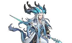 Ice Dragon Knight - fantasy - High Resolution PNG