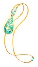 Water Drop Necklace - necklace - Transparent Layer PNG